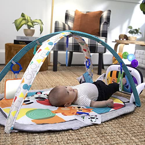 Baby Einstein 4-in-1 Kickin' Tunes Music and Language Play Gym and Piano Tummy Time Activity Mat - Image 16