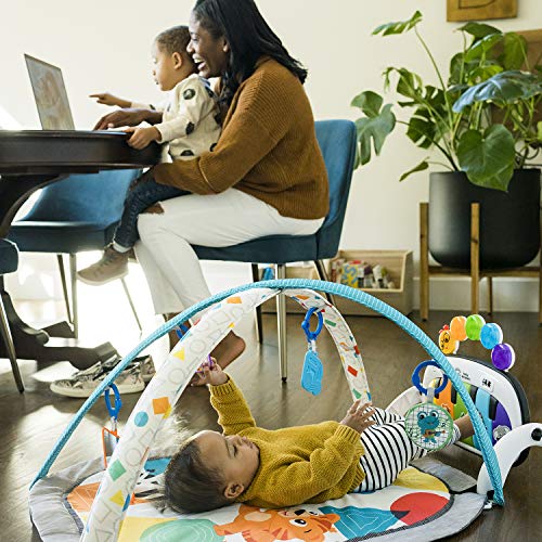 Baby Einstein 4-in-1 Kickin' Tunes Music and Language Play Gym and Piano Tummy Time Activity Mat - Image 15