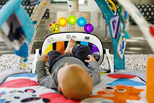 Baby Einstein 4-in-1 Kickin' Tunes Music and Language Play Gym and Piano Tummy Time Activity Mat - Image 8